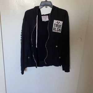 True Religion Black Hoodie